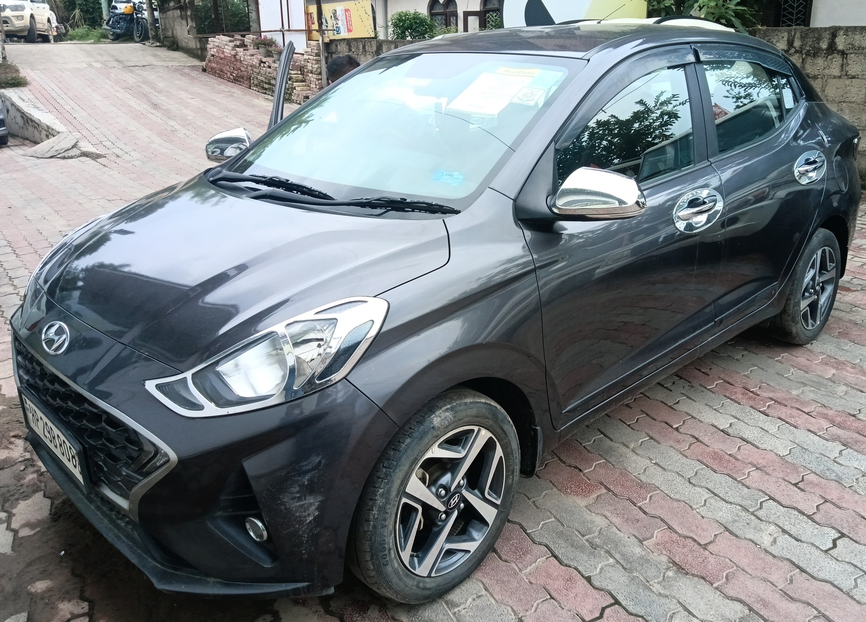 Used 2020 Hyundai Aura SX MT Petrol [2020-2023] in Mandi, India at
