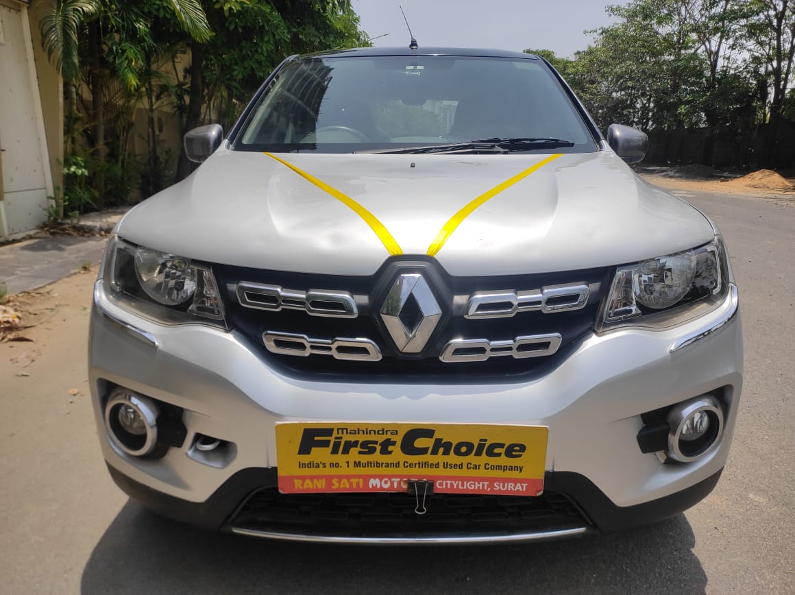 Used Renault Kwid RXT 1.0 AMT Driver Airbag Option in Surat 2017 model