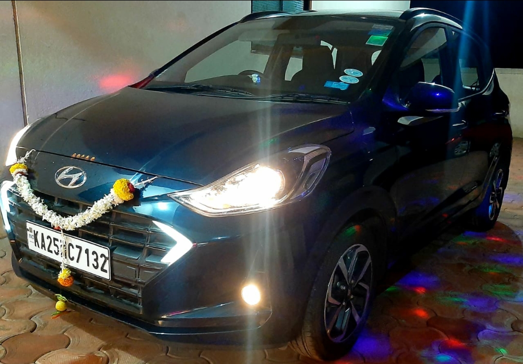 Used Hyundai Grand i10 Nios Sportz Petrol Dual Tone BS IV in Hubli 2019
