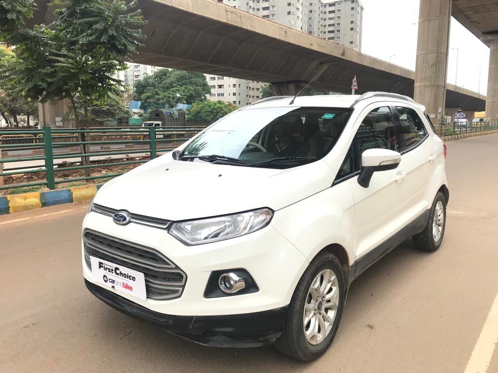 Used Ford EcoSport 1.5 TiVCT Petrol Titanium AT in Bangalore 2014 model, India at Best Price.