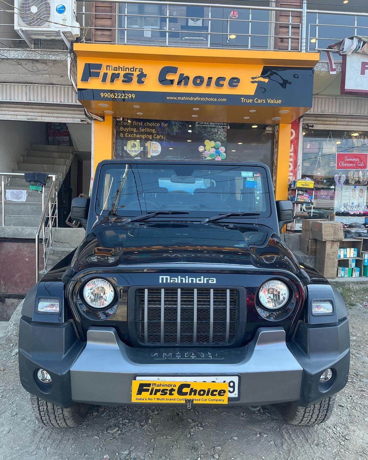 Used Mahindra Thar LX Manual 4 Seater Hard Top Diesel in Srinagar 2022 ...