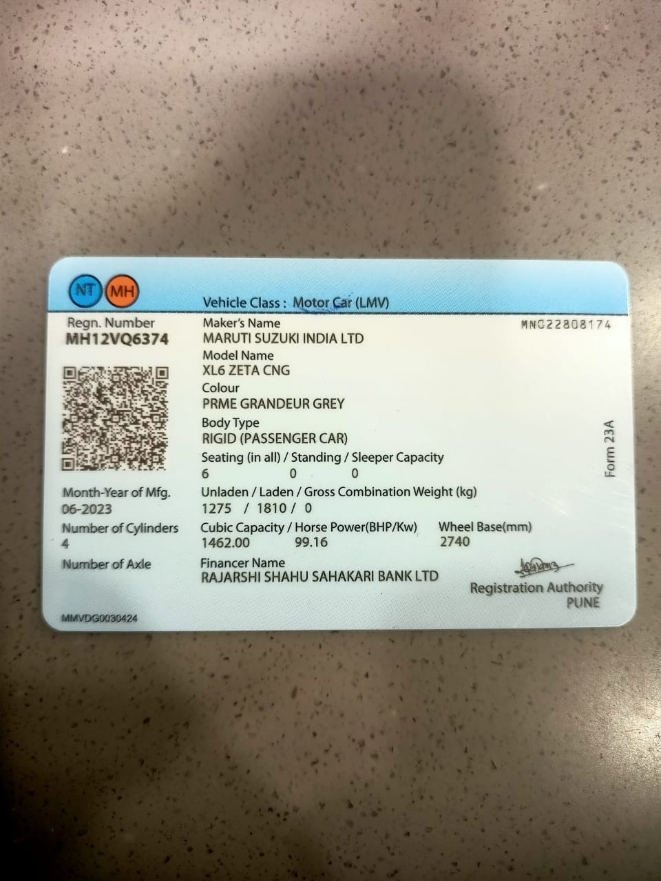 マーキュロ会員証 Used 2023 Maruti Suzuki XL6 Zeta CNG in Pune, India at Best Price