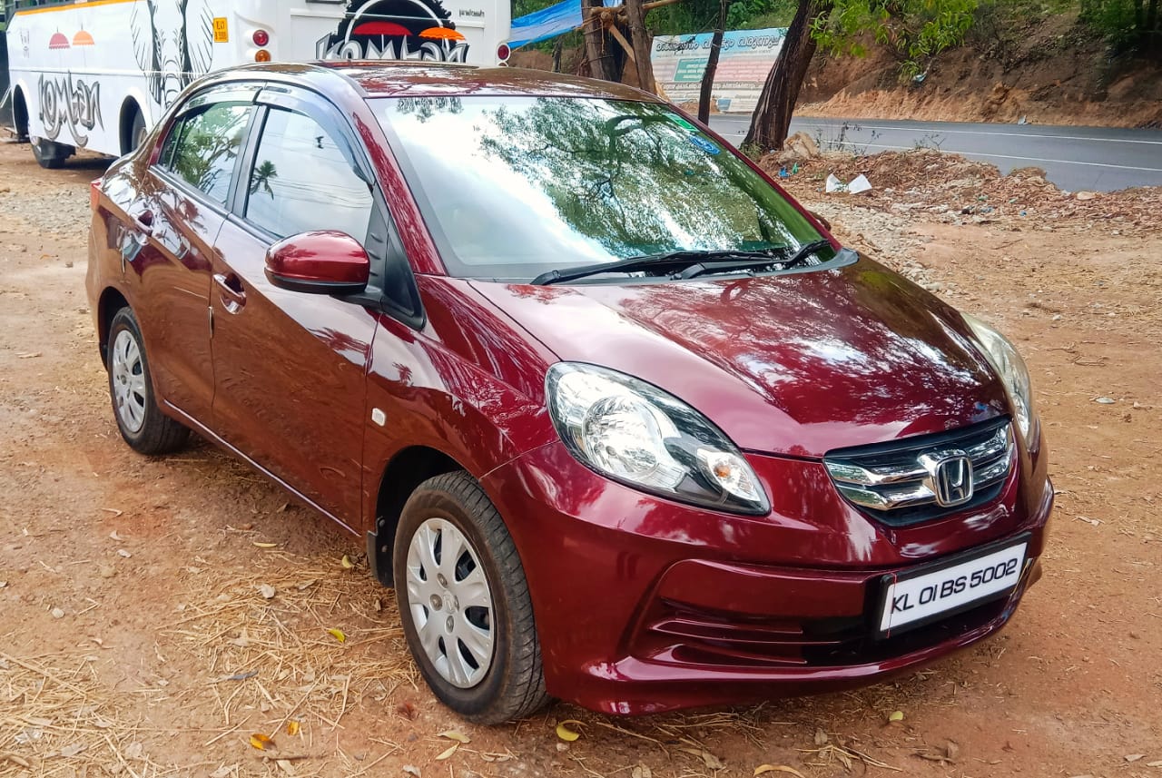 Used Honda Amaze S MT Petrol BS IV in Kollam 2014 model, India at Best
